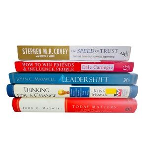 Personal Development & Leadership Book bundle-Maxwell, Carnegie,Covey